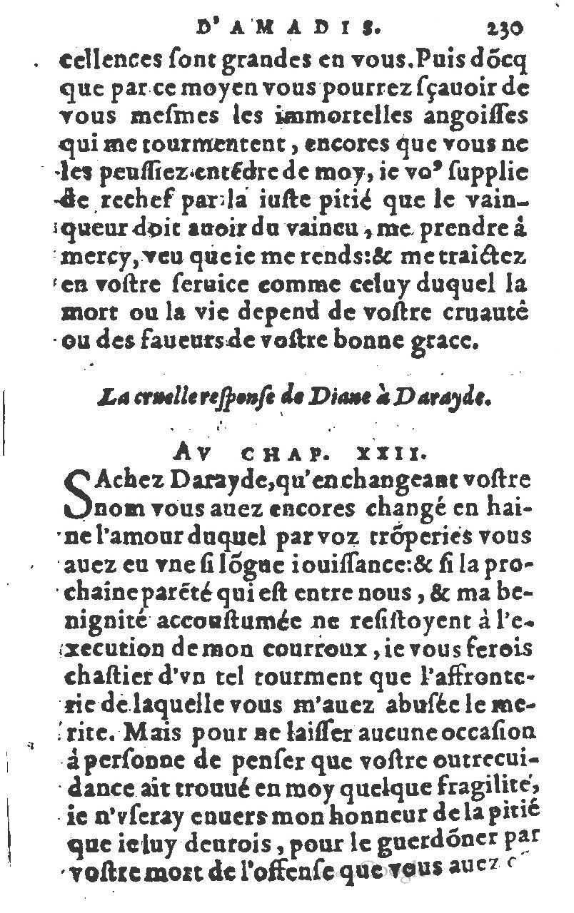 1582 - Jean Huguetan - Trésor des Amadis T. 1 - BM Lyon