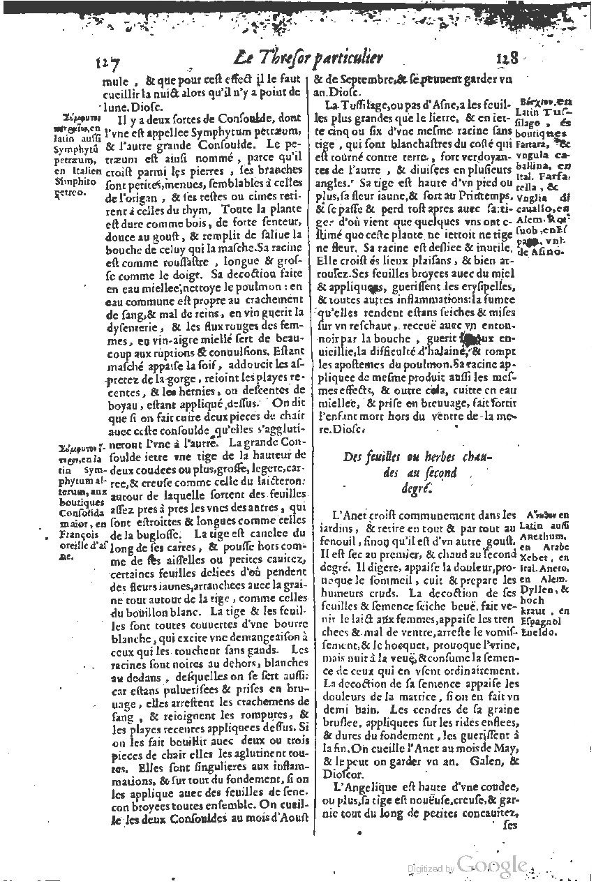 1616 - Étienne Gamonet - Grand trésor ou dispensaire - BSB Munich