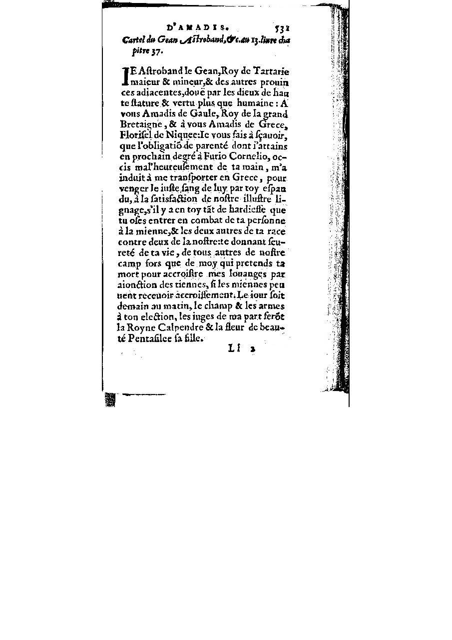 1572 - Veuve Gabriel Cotier - Trésor des Amadis - BM Lyon