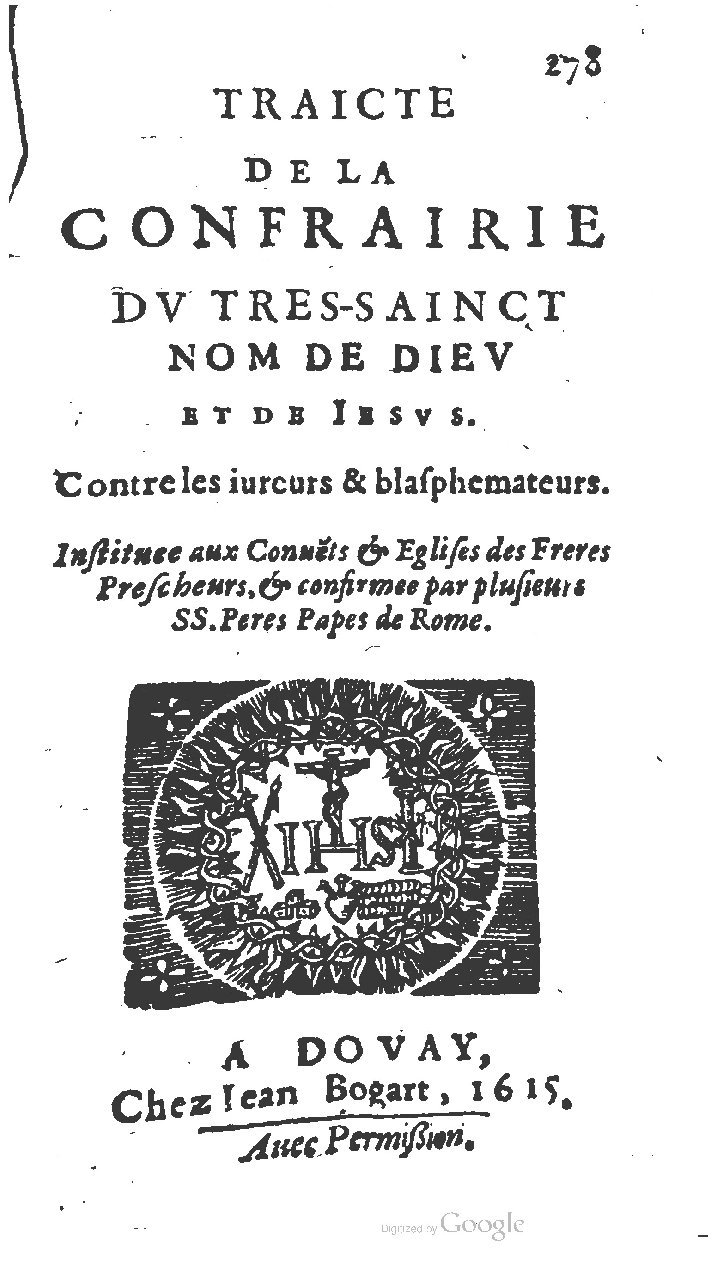 1615 - Jean Bogart - Trésor des indulgences du saint Rosaire - UGent