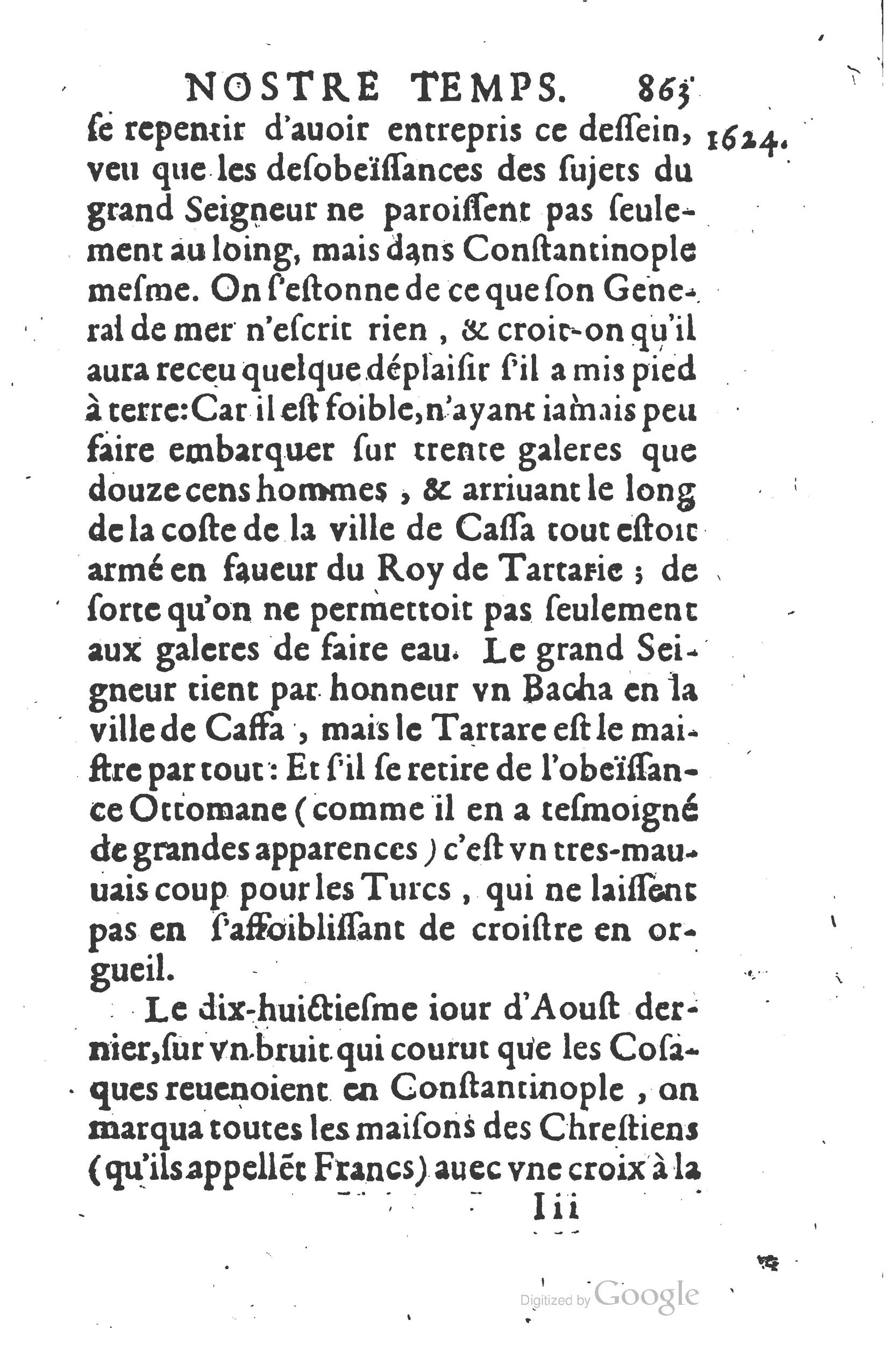 1626 - Joseph Bouillerot - Trésor de l’histoire générale de notre temps - BSB Munich