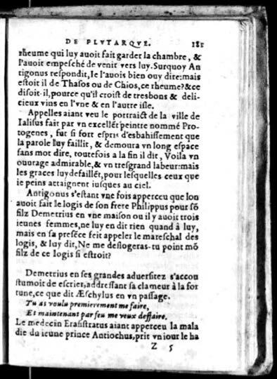 1574 - Benoît Rigaud - Trésor des vies de Plutarque - Avignon