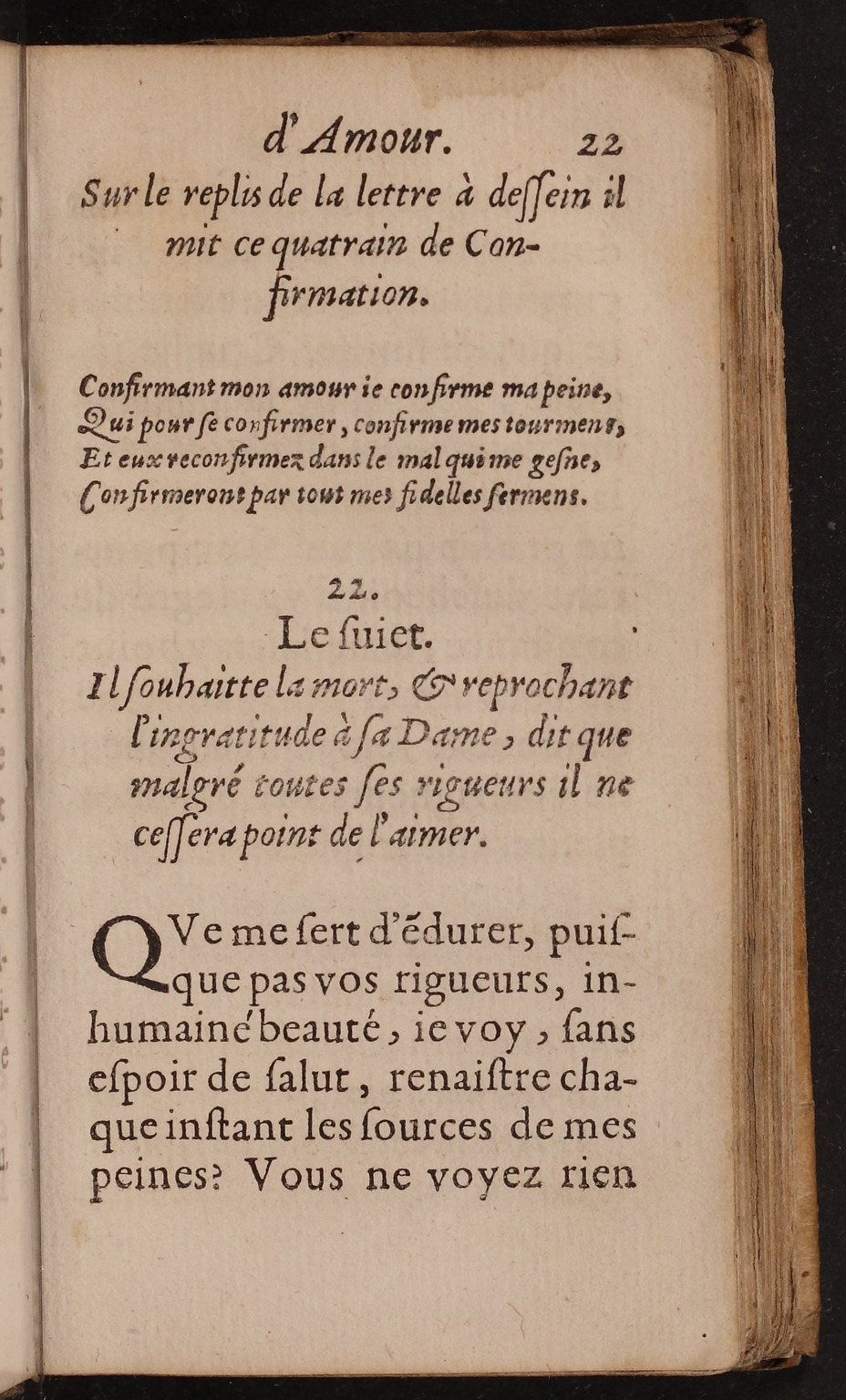 1597 - Matthieu Guillemot - Trésor d’amour - BnF Arsenal