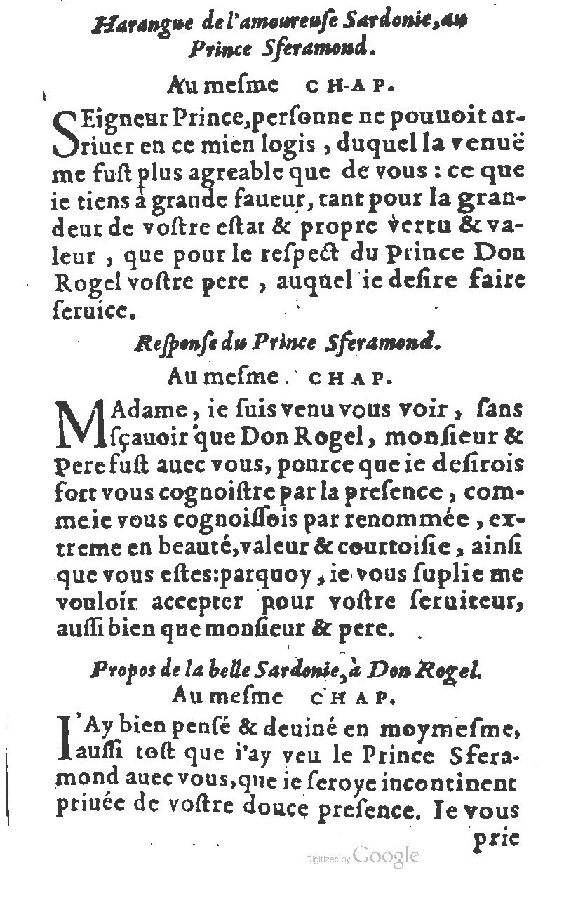 1582 - Jean Huguetan - Trésor des Amadis T. 1 - BM Lyon