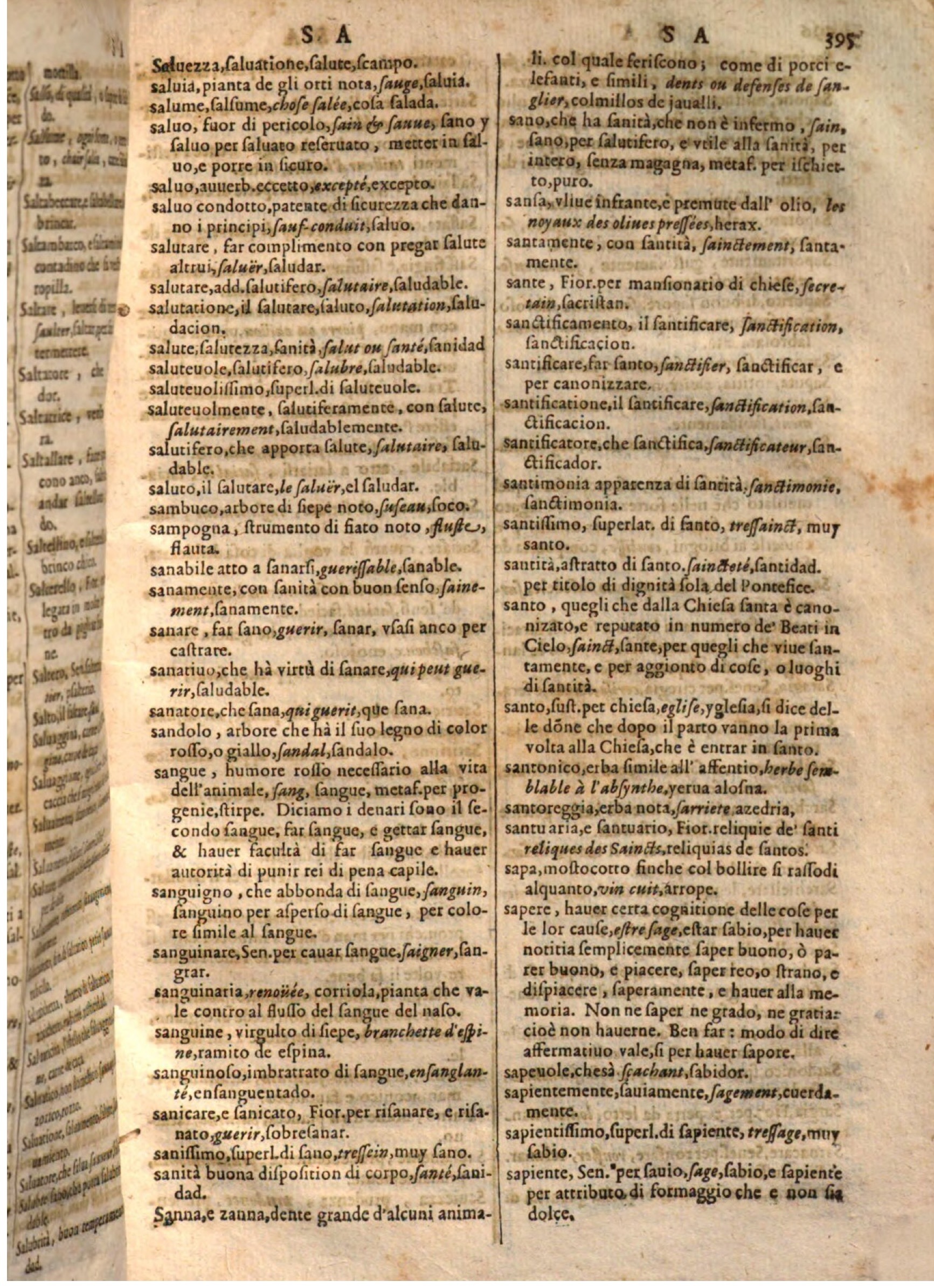 1644 - Jacques Crespin - Trésor des trois langues - Passau 1644 - Jacques Crespin - Trésor des trois langues - Passau