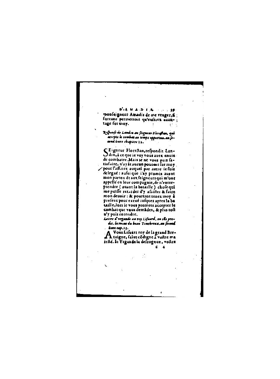 1571 - Jean Huguetan - Trésor des Amadis - BnF