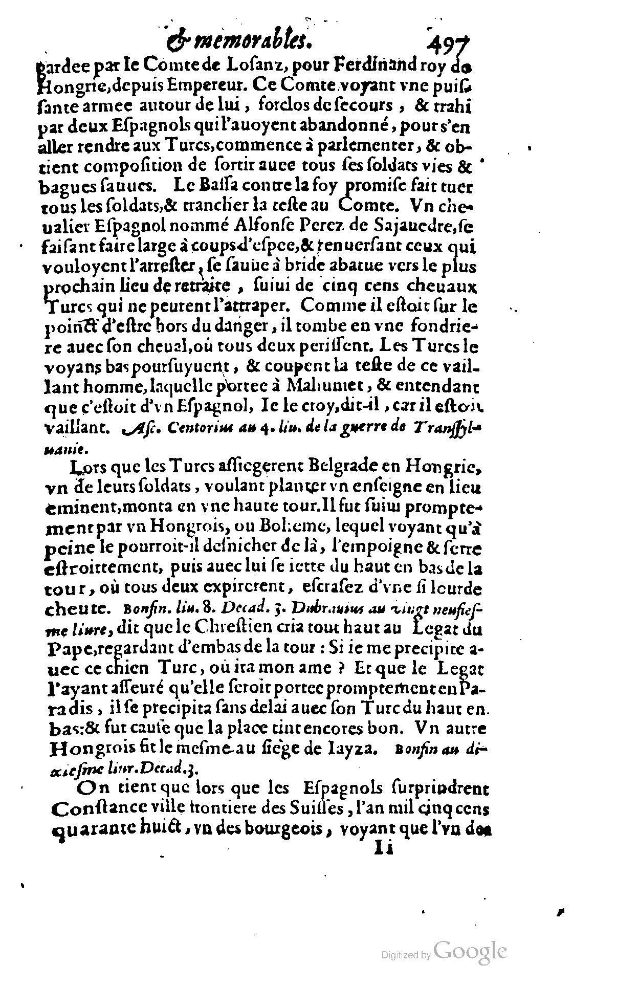 1620 - Samuel Crespin - Trésor d’histoires admirables et mémorables - BCU Lausanne 1620 - Samuel Crespin - Trésor d’histoires admirables et mémorables - BCU Lausanne