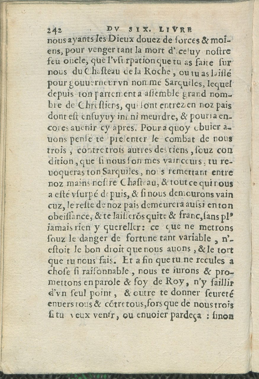 1559 - Pierre Regnard - Trésor des Amadis - Det KLG Copenhague