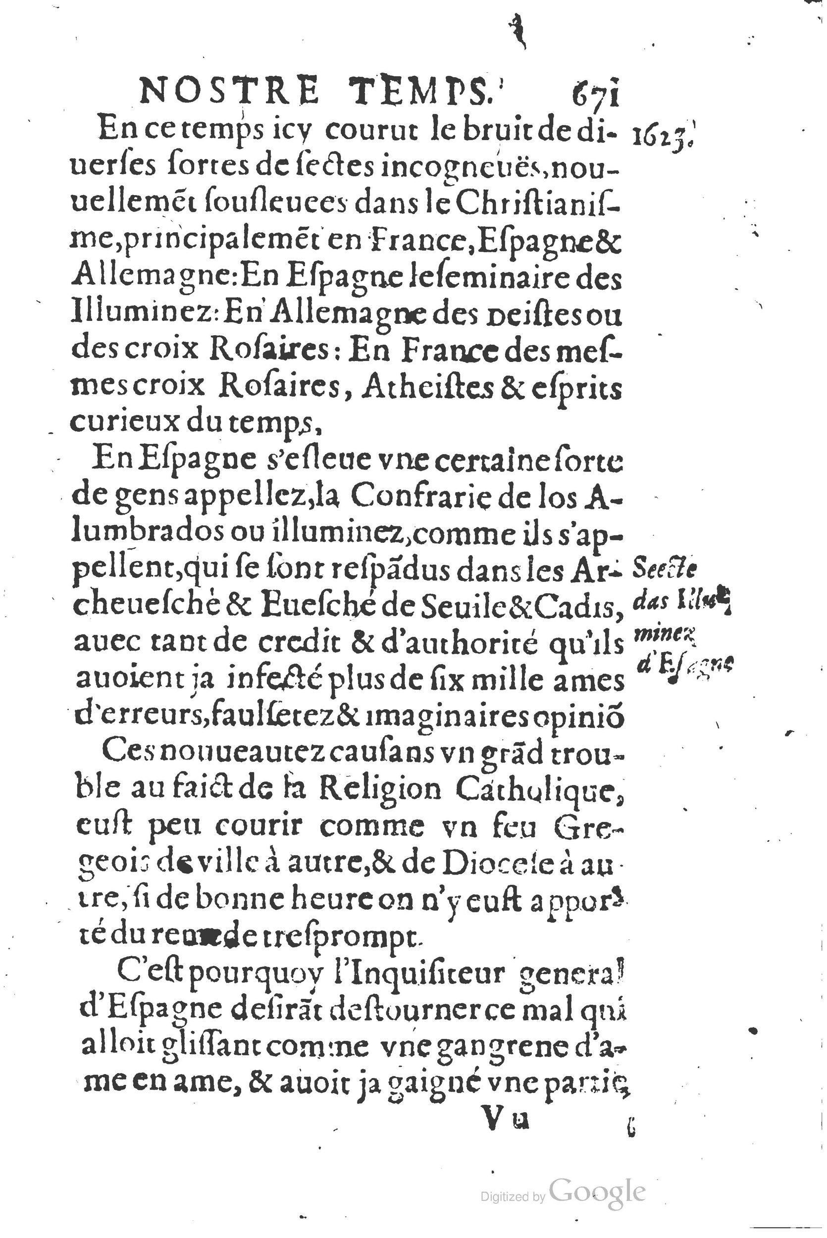 1626 - Joseph Bouillerot - Trésor de l’histoire générale de notre temps - BSB Munich