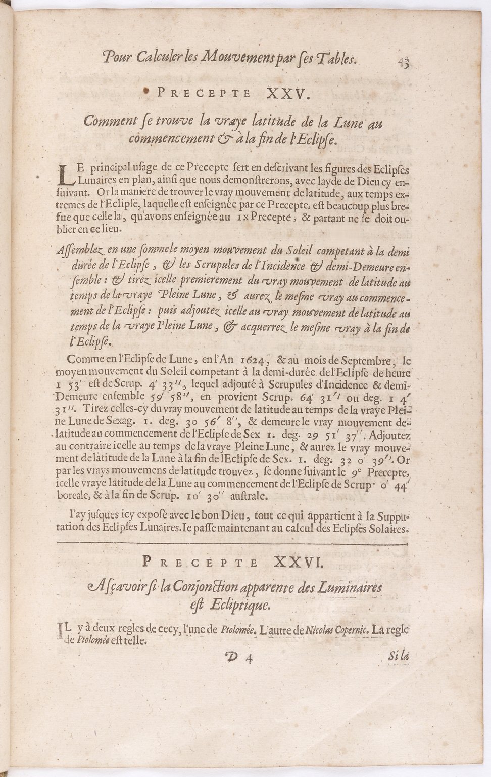 1634 - Zacharie Roman - Les Tables perpétuelles - BnF Arsenal