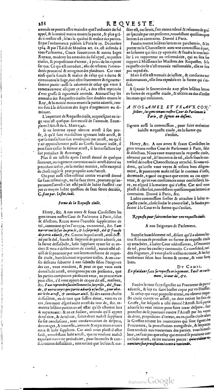 1629 - Veuve Nicolas Buon - Trésor du droit français (21754 T. 3) - BM Lyon
