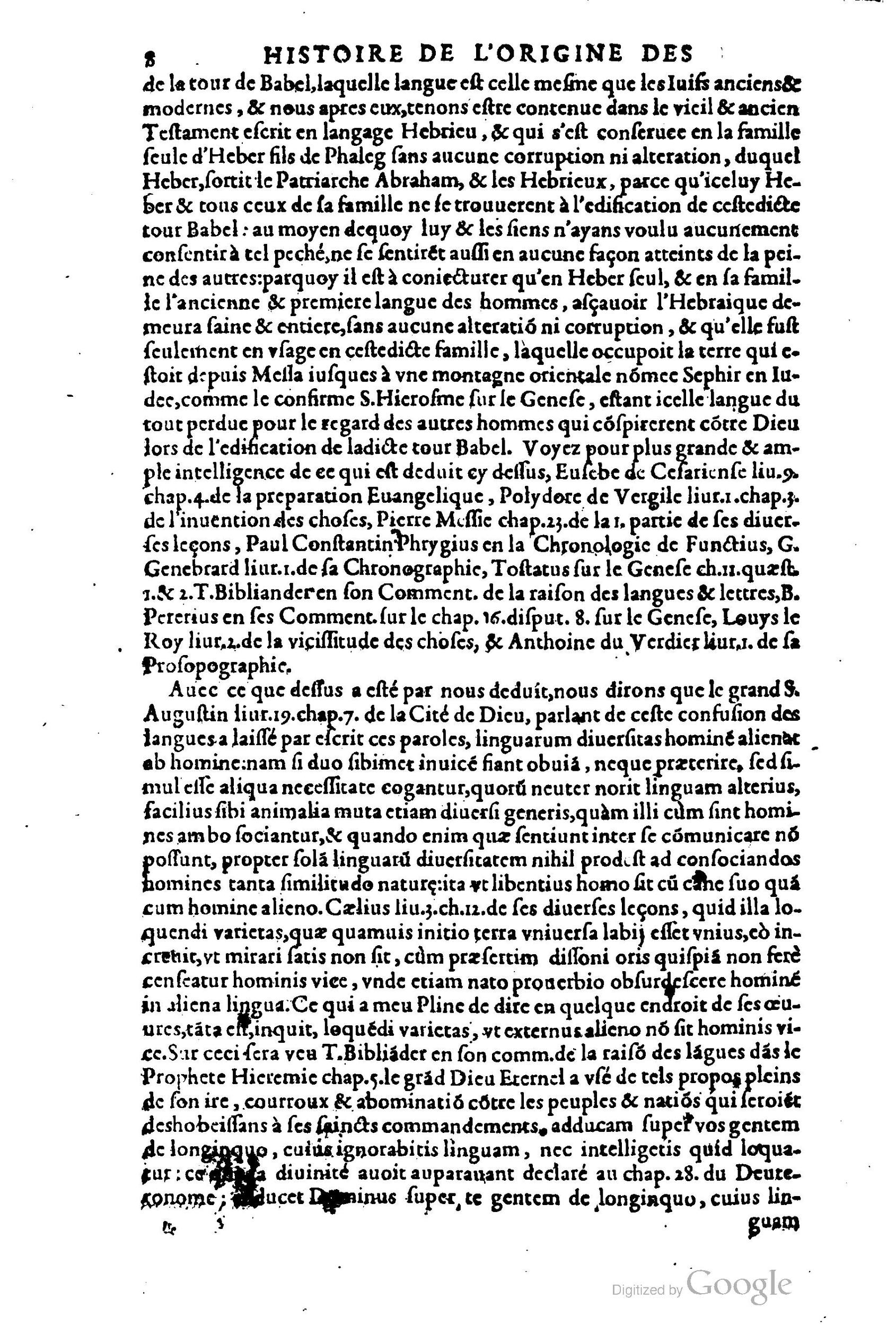 1619 - SHC - Trésor de l’histoire des langues de cet univers - BCU Lausanne