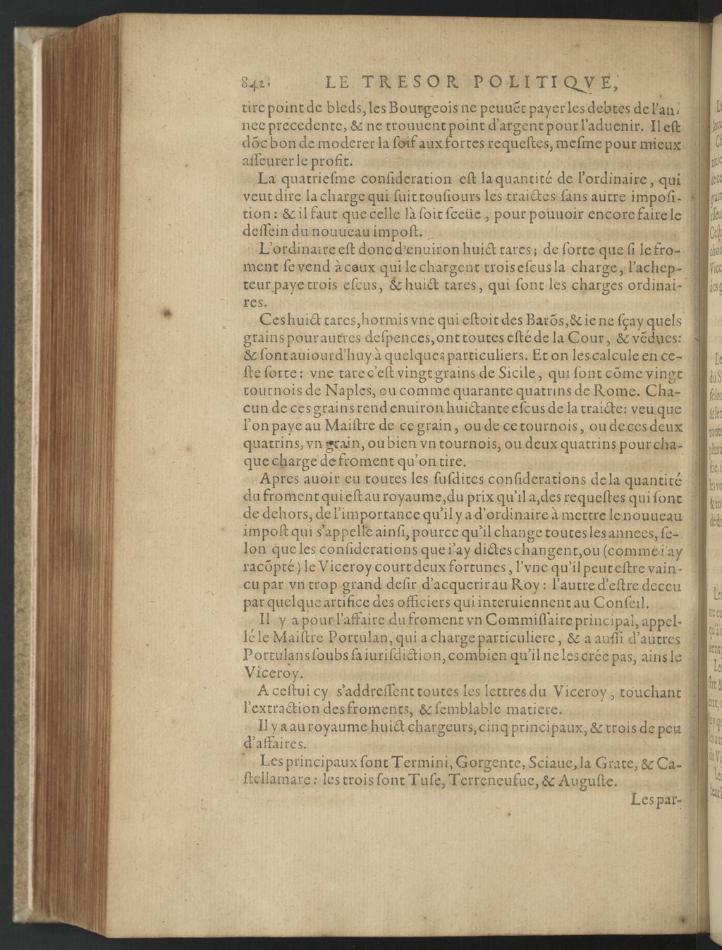 1608 - Nicolas Du Fossé - Trésor politique - BnF Tolbiac