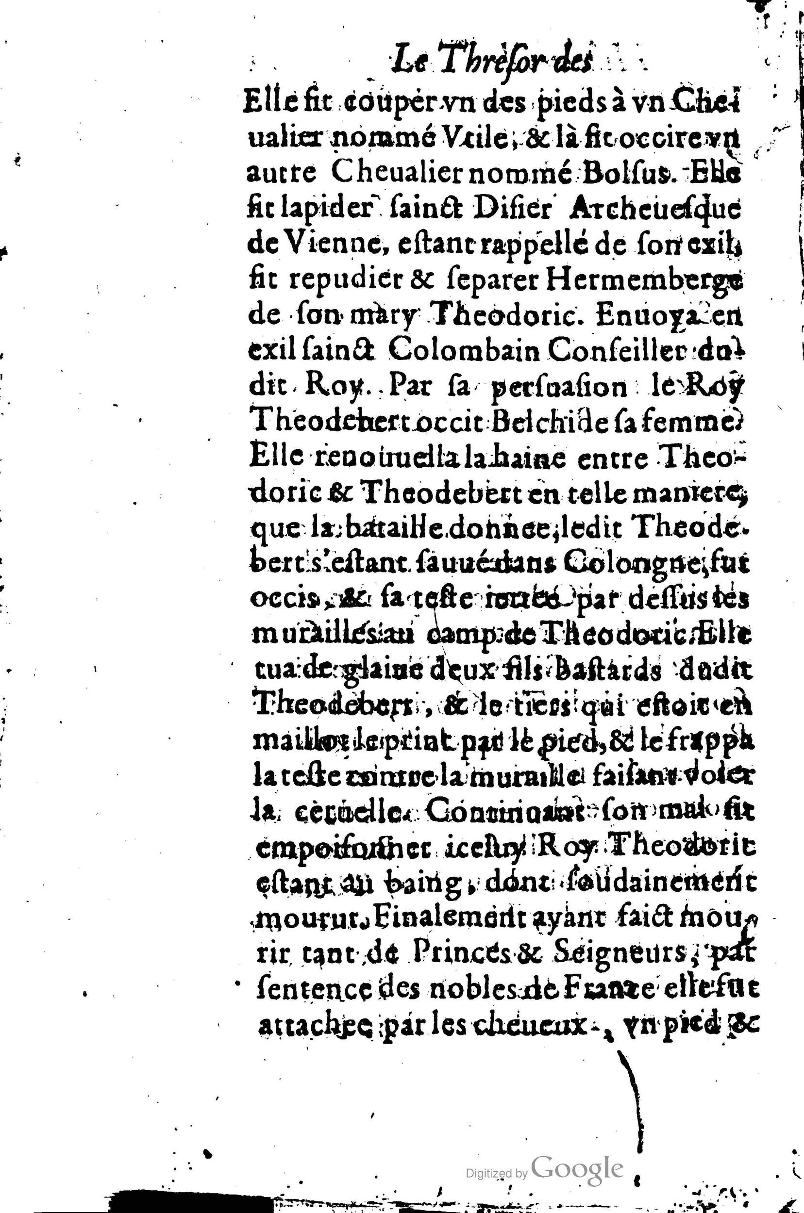 1619 - Jean Corrozet - Trésor des histoires de France - BSB Munich