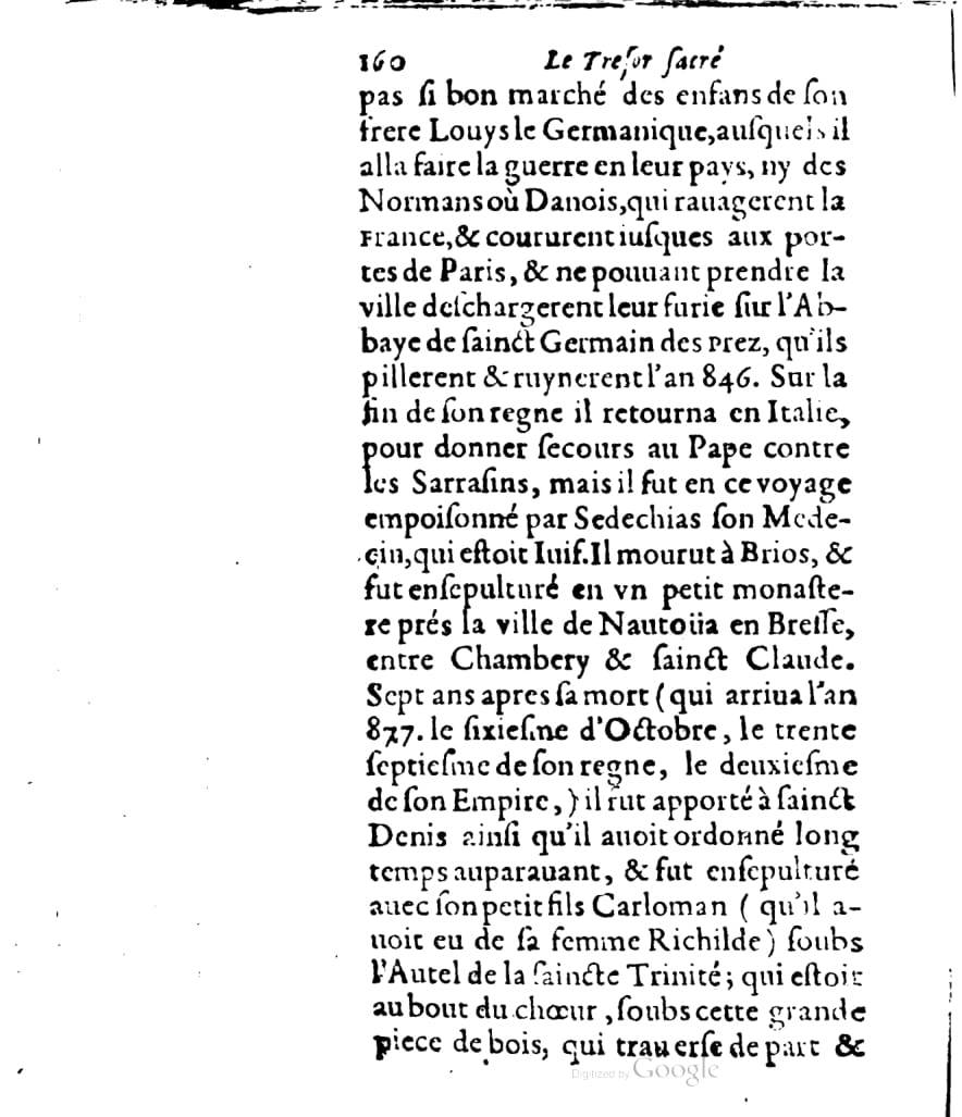 1636 - Jean Billaine - Trésor sacré ou inventaire des saintes reliques - British Library