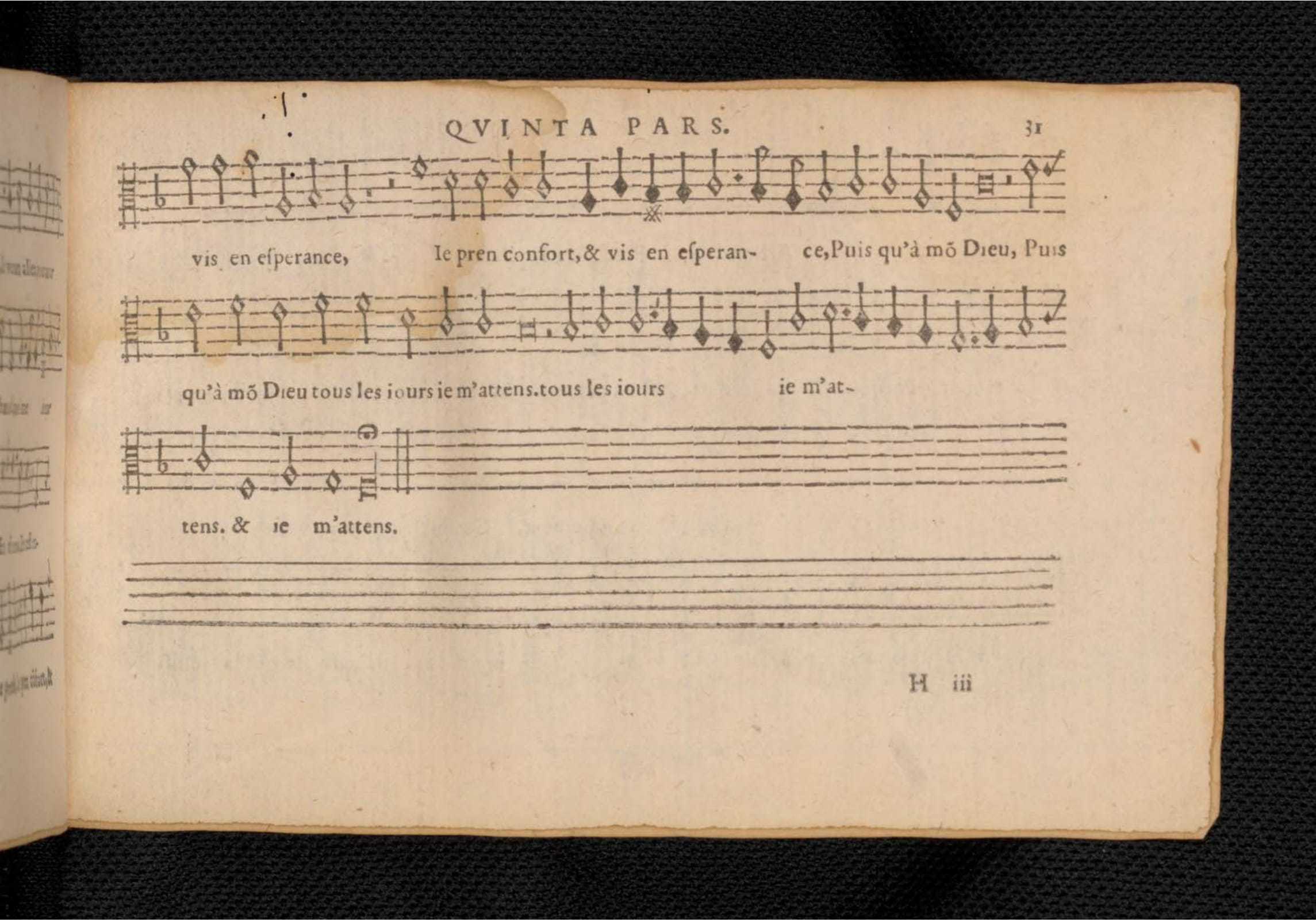 1576 - [Pierre de Saint-André] - Trésor de musique d’Orlande de Lassus Quinta et Sexta pars - KBR Bruxelles