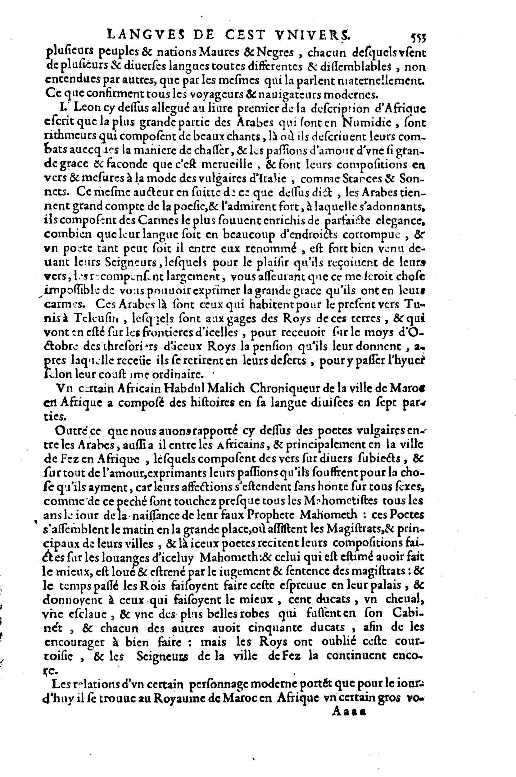 1608 - Nicolas Du Fossé - Trésor politique - BnF Tolbiac