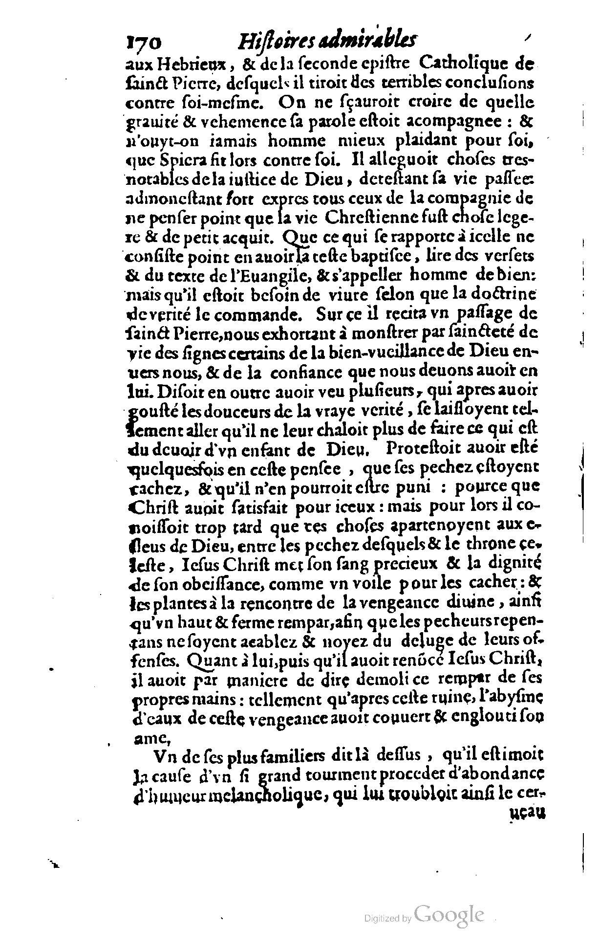 1620 - Samuel Crespin - Trésor d’histoires admirables et mémorables - BCU Lausanne