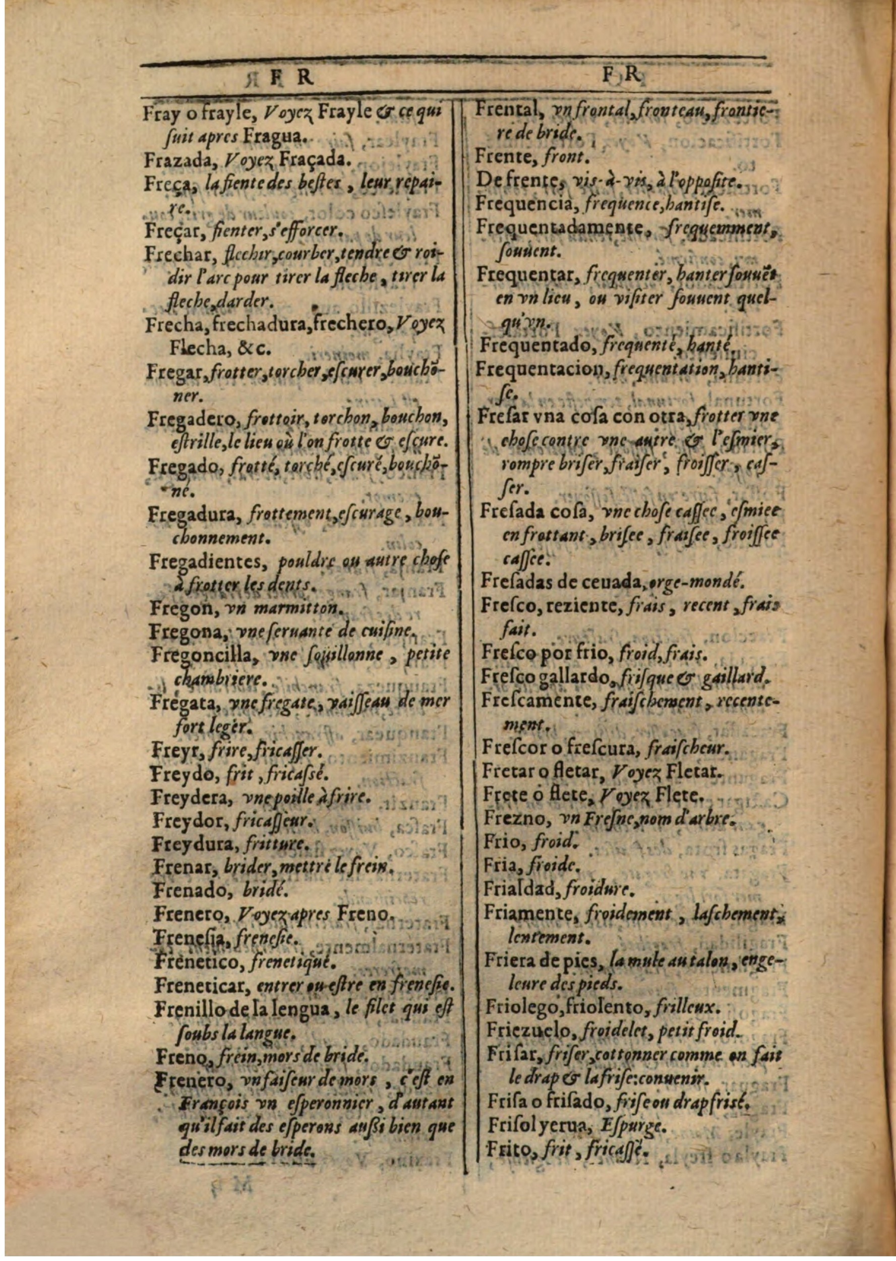 1607 - Marc Orry - Trésor des deux langues espagnole et française (Première partie) - BSB Munich 1607 - Marc Orry - Trésor des deux langues espagnole et française (Première partie) - BSB Munich