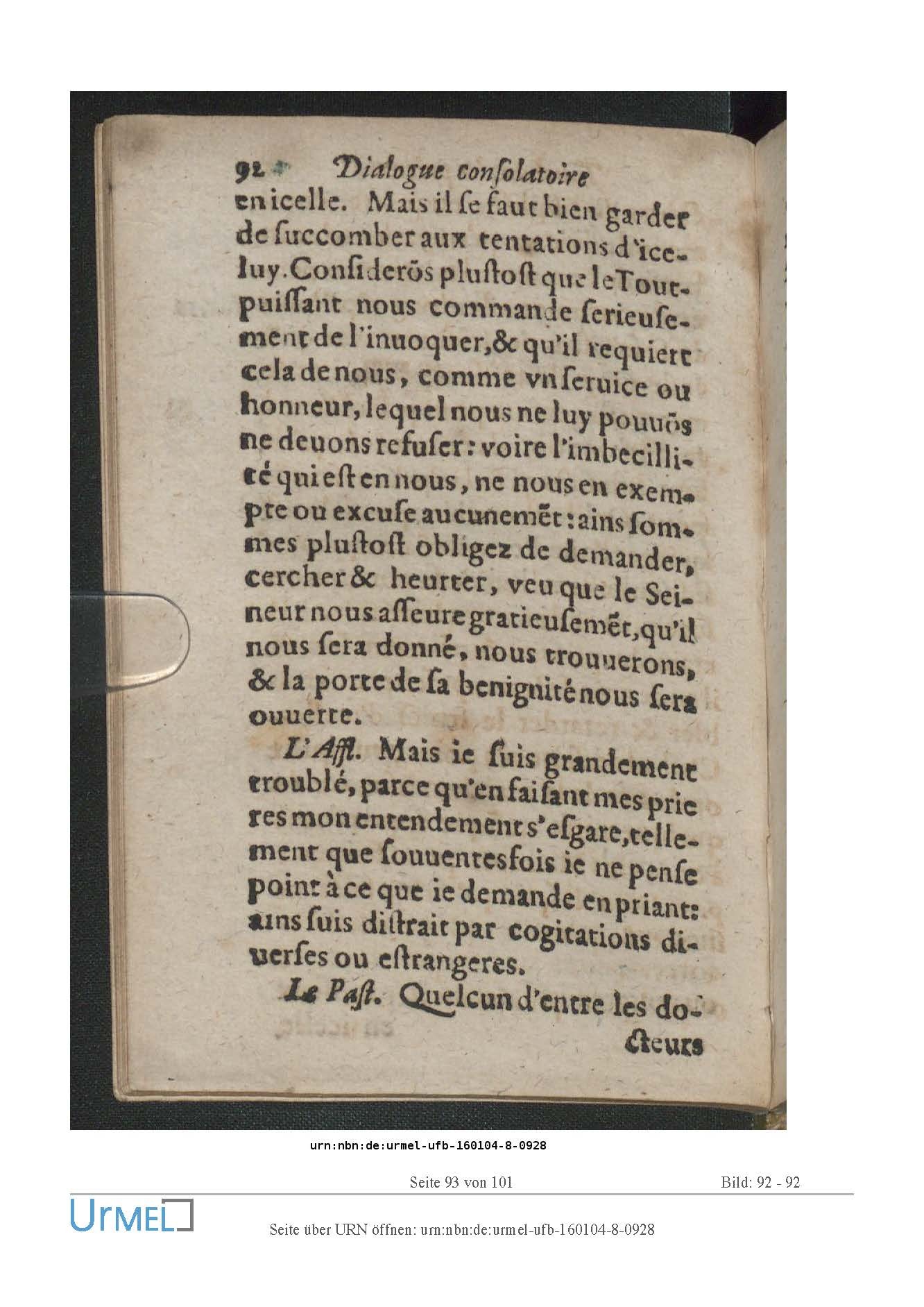 1614 - Jacques Flamand - Trésor spirituel qui contient des consolations - Universität Erfurt