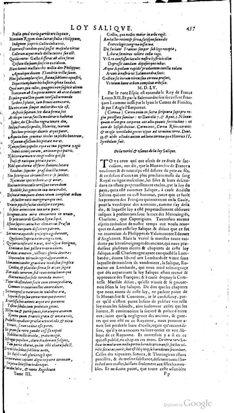 1629 - Veuve Nicolas Buon - Trésor du droit français (21754 T. 3) - BM Lyon