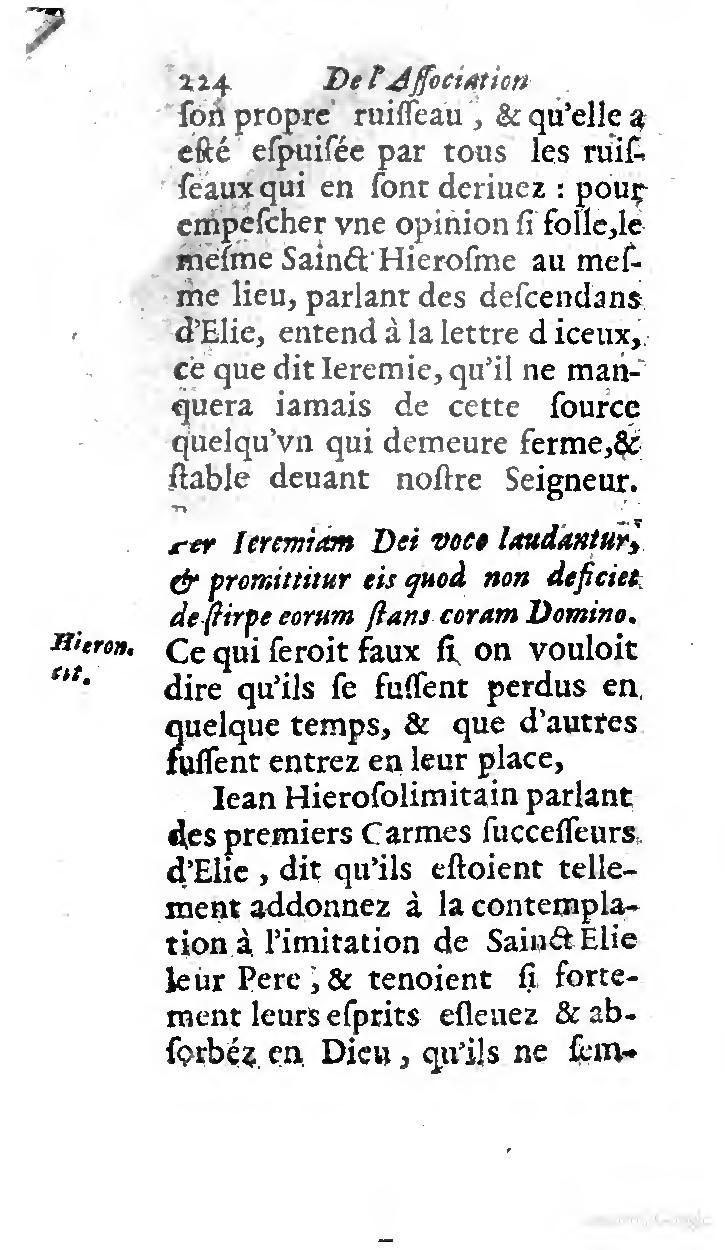 1646 - Jean Piot - Trésor inestimable de Saint-Joseph - BNC Rome