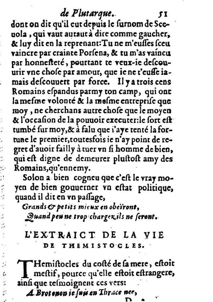 1611 - Pierre Rigaud - Trésor des vies de Plutarque - BM Lyon