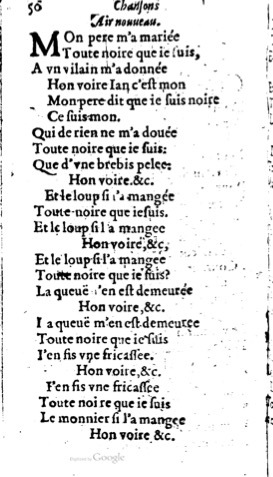1623 - Jacques Cailloüé - Trésor ou recueil des chansons amoureuses - British Library
