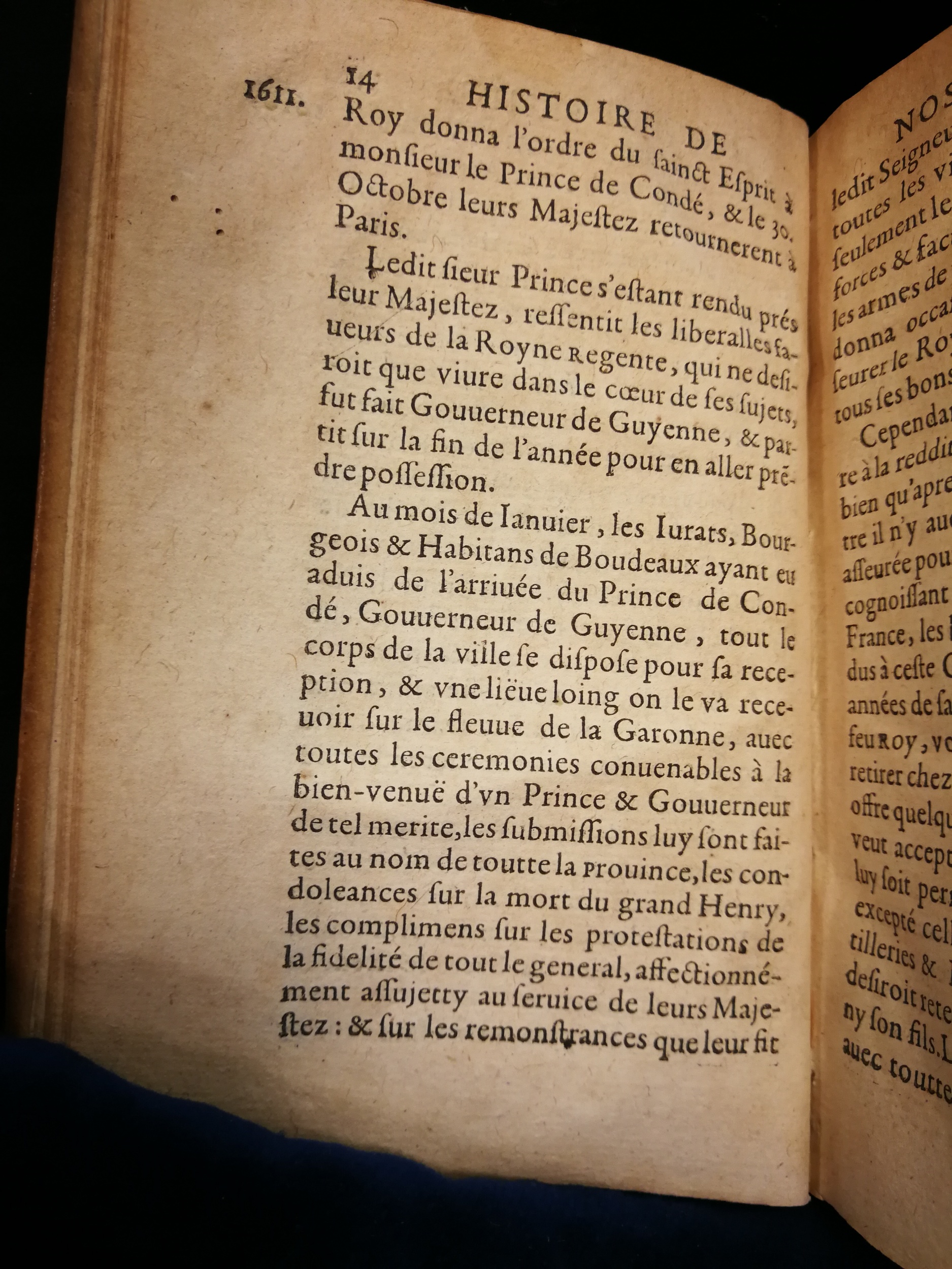 1626 - Joseph Bouillerot - Trésor de l’histoire générale de notre temps - Les Méjanes, Aix-en-Provence