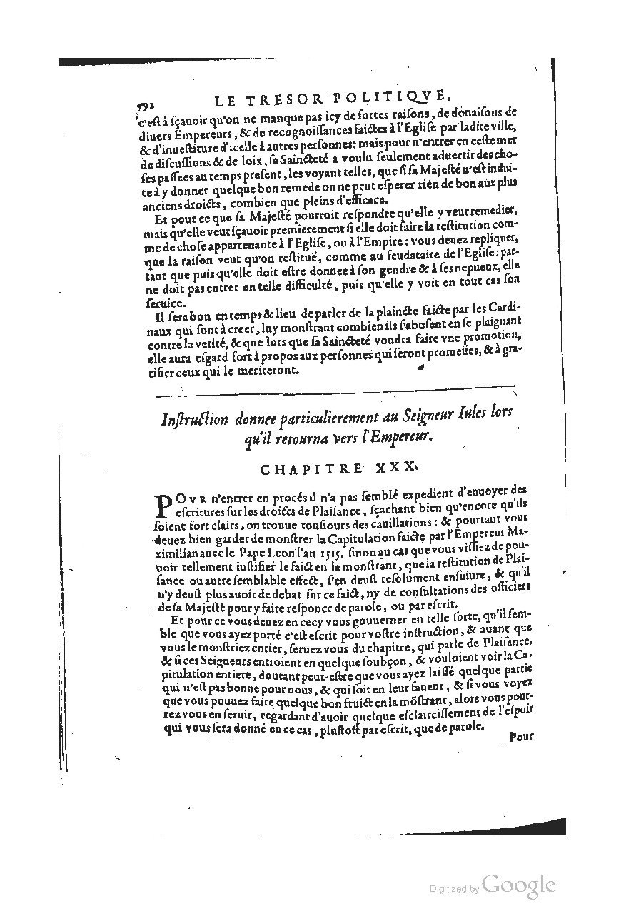 1611 - Pierre Chevalier - Trésor politique - UGent