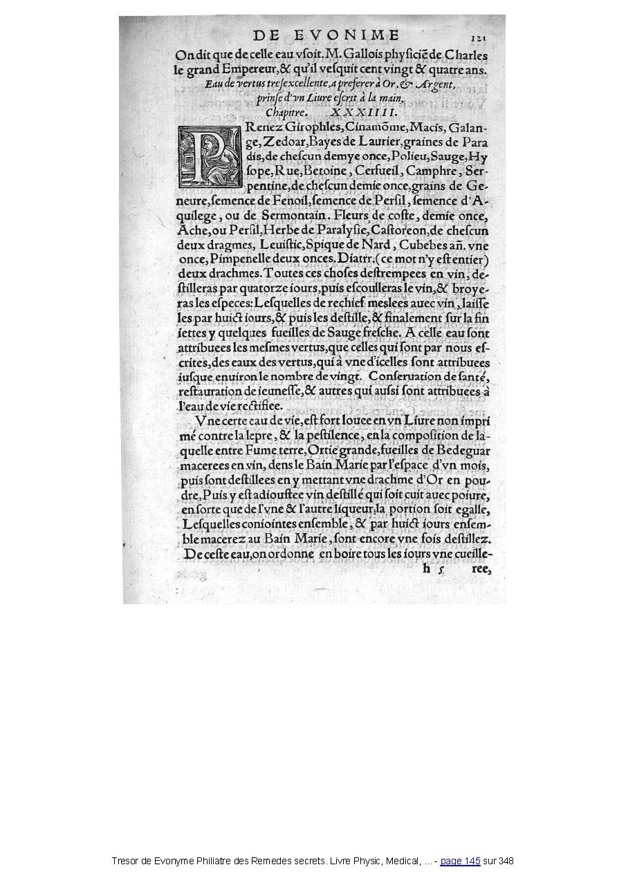 1555 - Balthazar Arnoullet - Trésor d’Évonyme Philiatre - Université Paris Cité