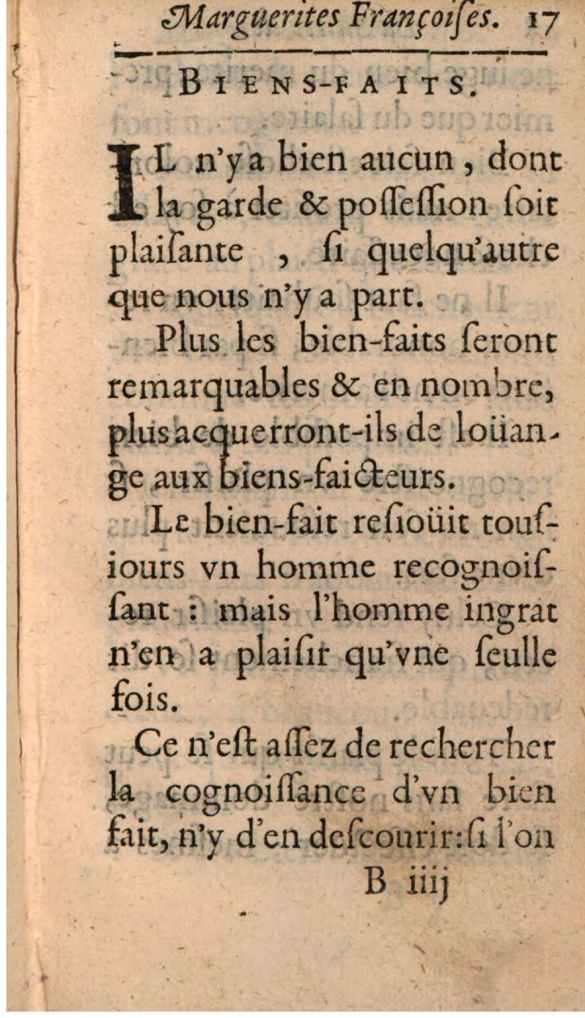 1611 - Théodore Reinsart - La Suitte des marguerites françoises, ou second thresor du bien dire - BSB Munich 1611 - Théodore Reinsart - La Suitte des marguerites françoises, ou second thresor du bien dire - BSB Munich