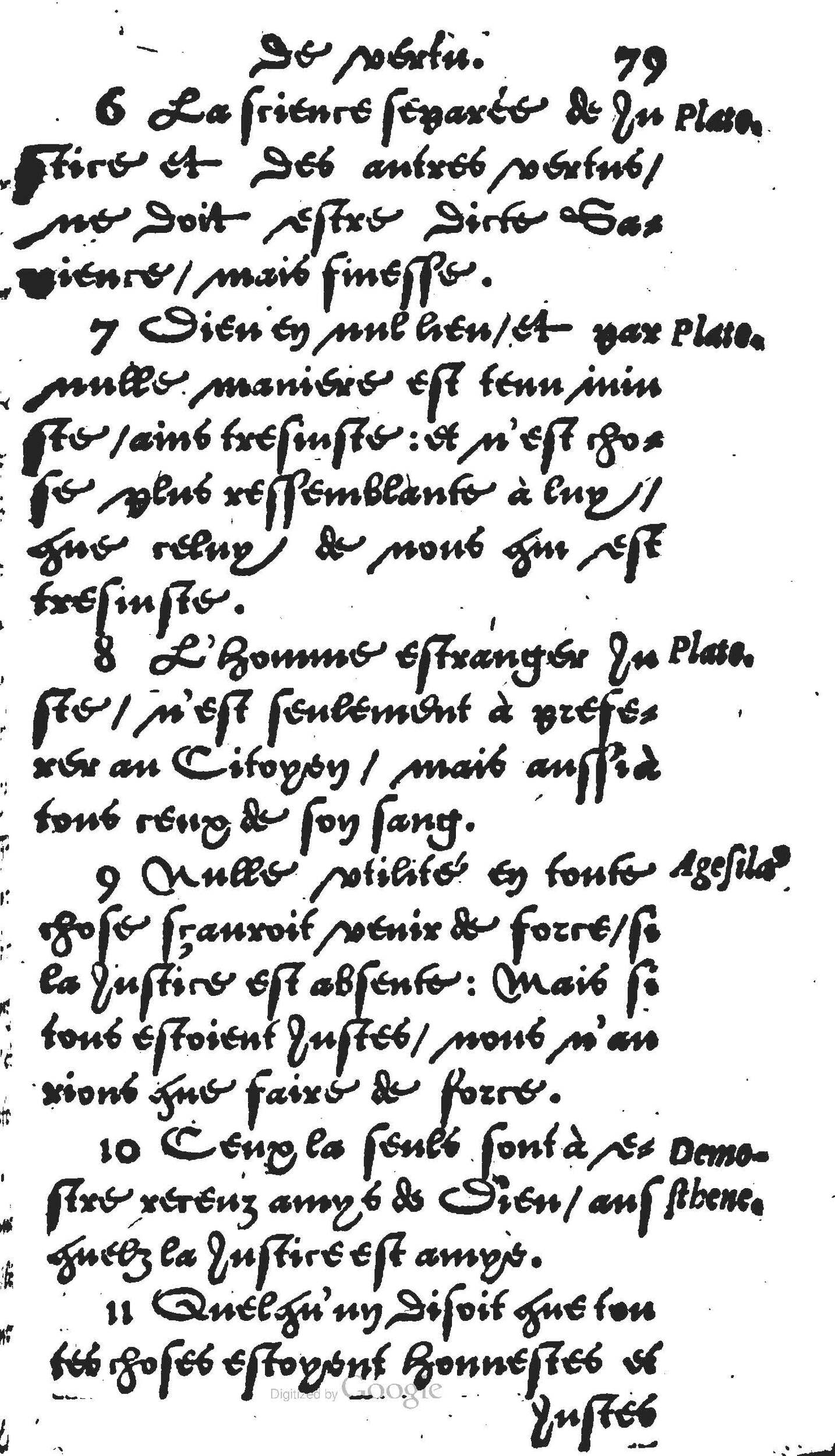 1560 - Jean Bellère - Trésor de vertu - Det Kongelige Bibliotek