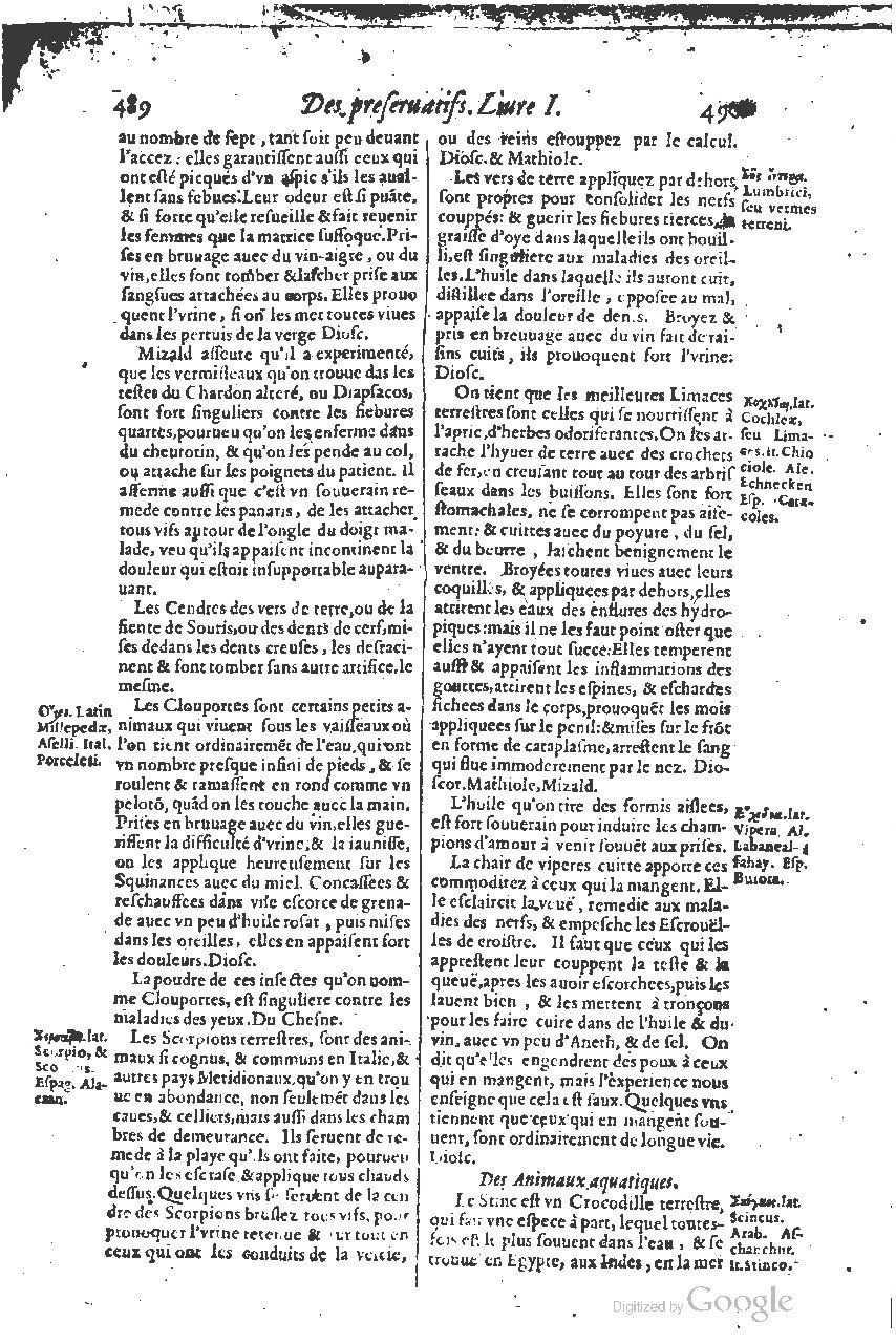 1616 - Étienne Gamonet - Grand trésor ou dispensaire - BSB Munich