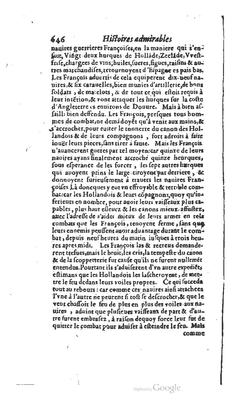 1610 - Paul Marceau - Trésor d’histoires admirables et mémorables - BSB Munich