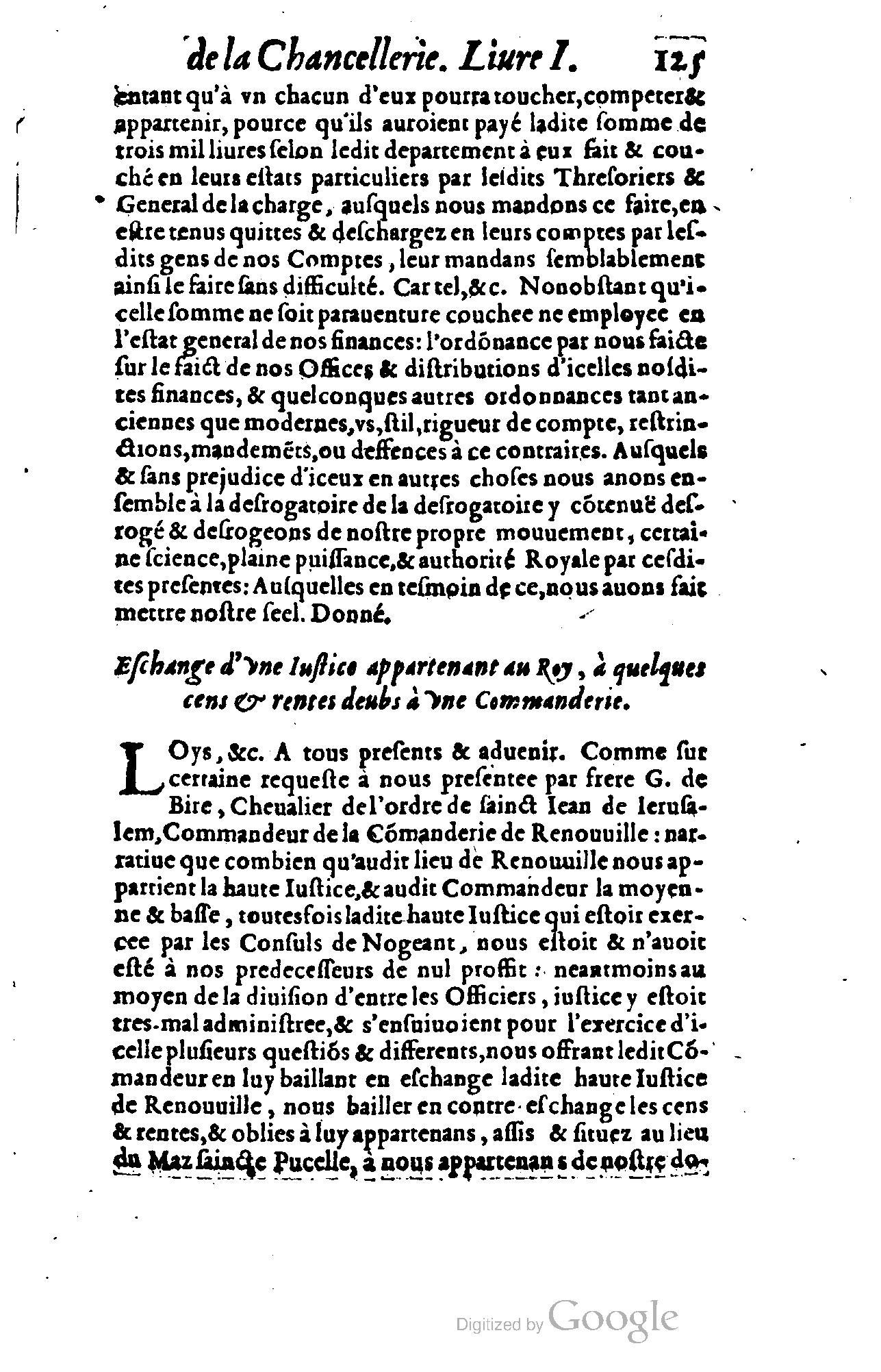 1614 - Jean Richer - Trésor du nouveau style et protocole de la chancellerie de France - BSB Munich