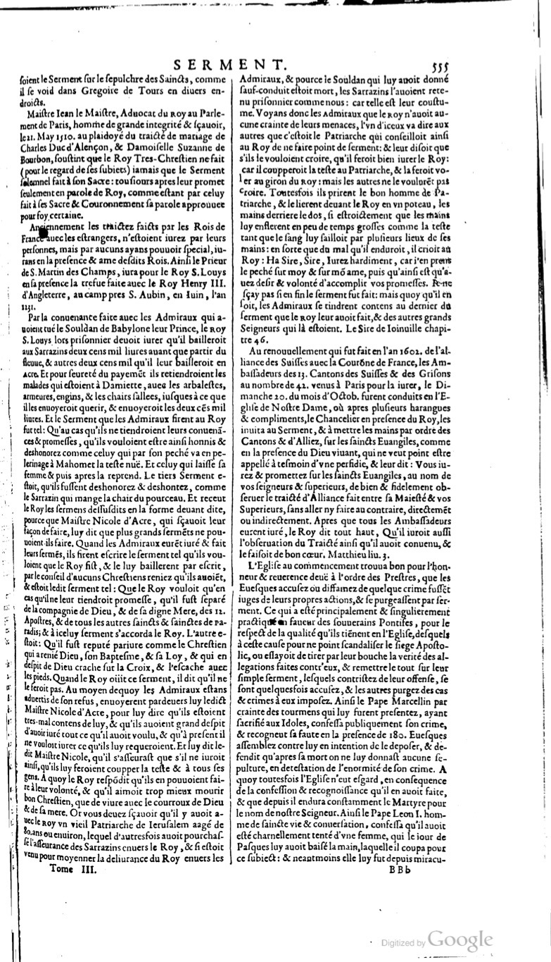 1629 - Veuve Nicolas Buon - Trésor du droit français (21754 T. 3) - BM Lyon