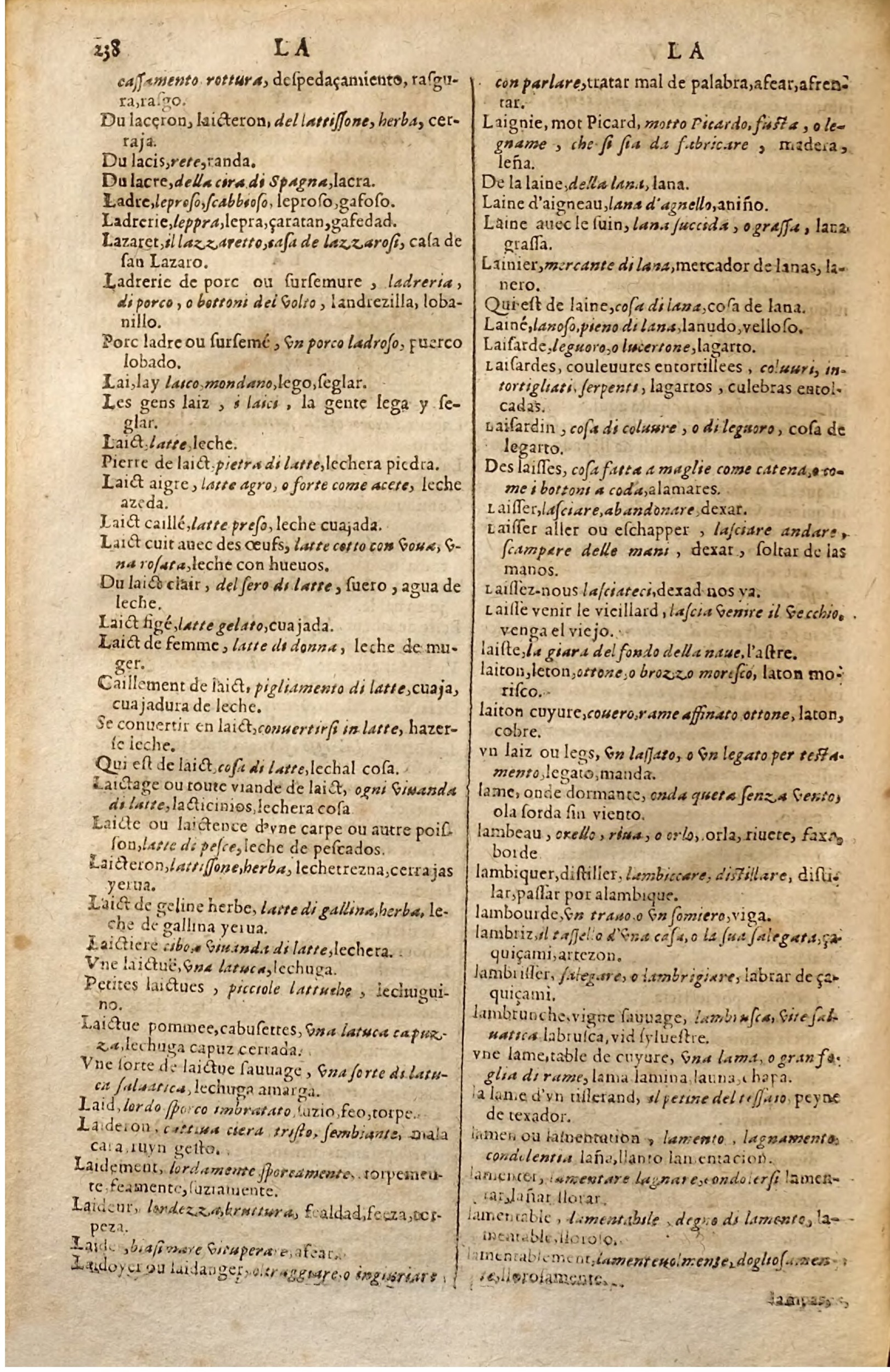 1627 - Jacques Crespin - Trésor des trois langues (Seconde partie) - Regensburg