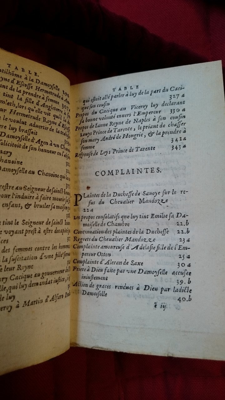 1581 - Pierre Le Voirier et Gervais Mallot - Trésor des histoires tragiques - BnF Richelieu