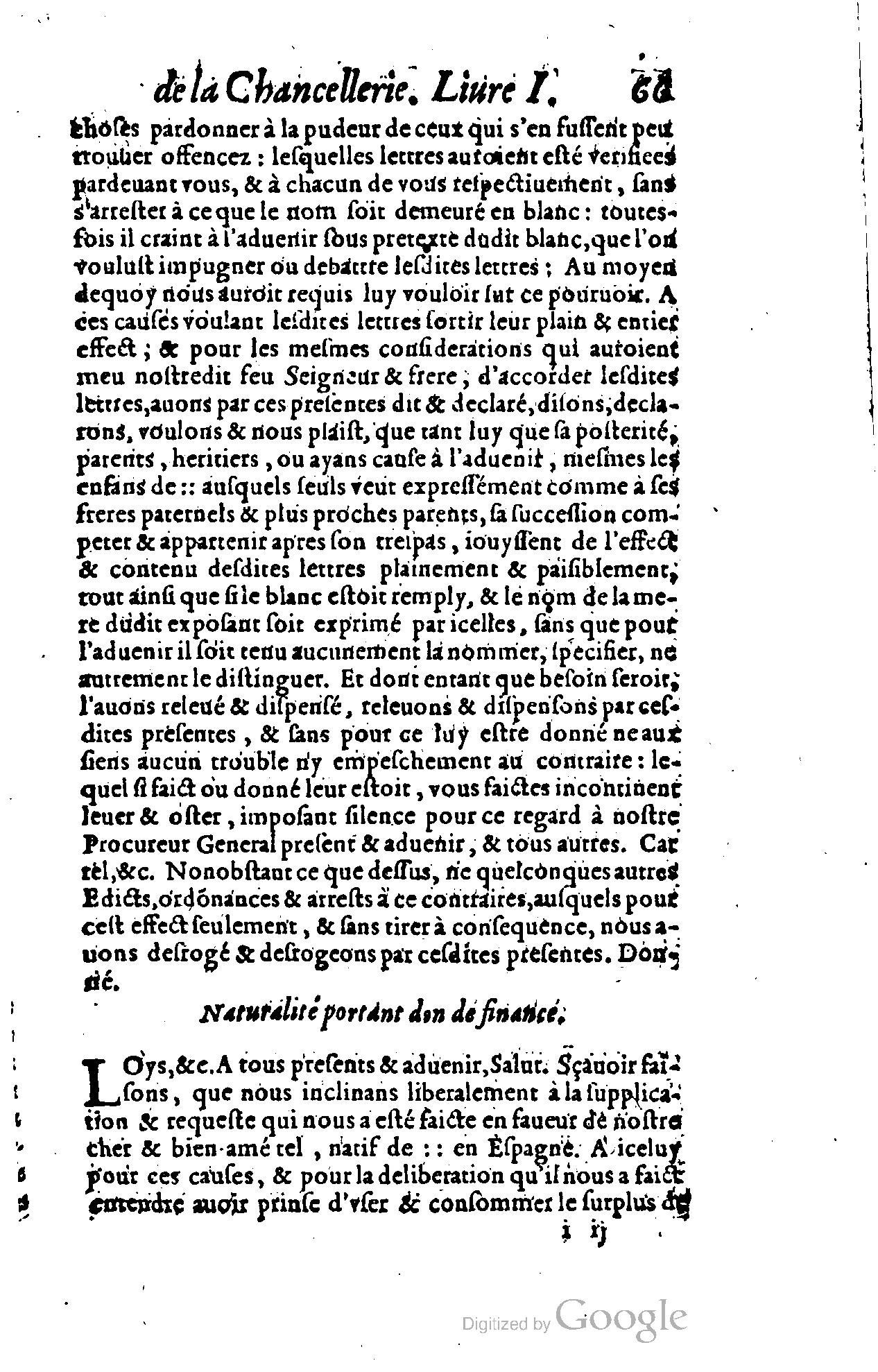 1614 - Jean Richer - Trésor du nouveau style et protocole de la chancellerie de France - BSB Munich