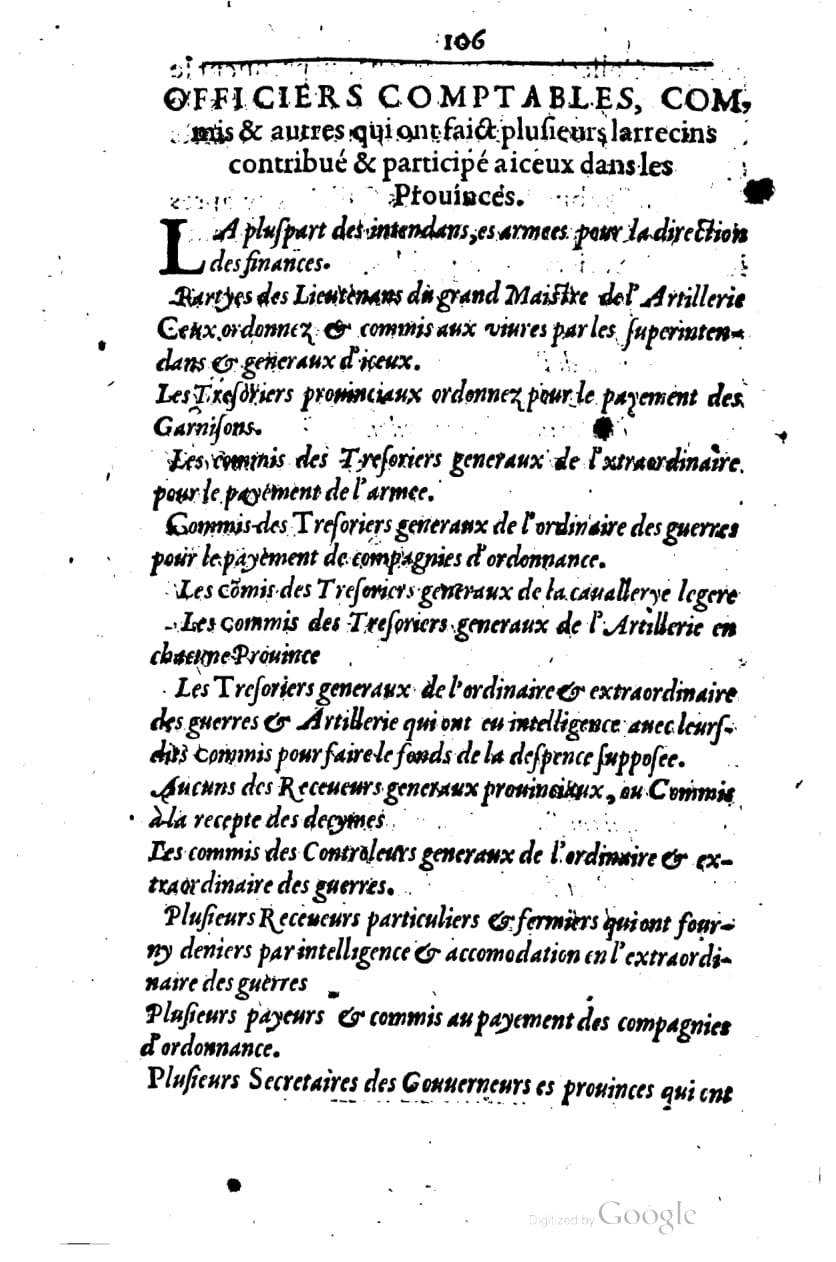 1615 - s.n. 1 - Trésor des trésors de France - BM Lyon