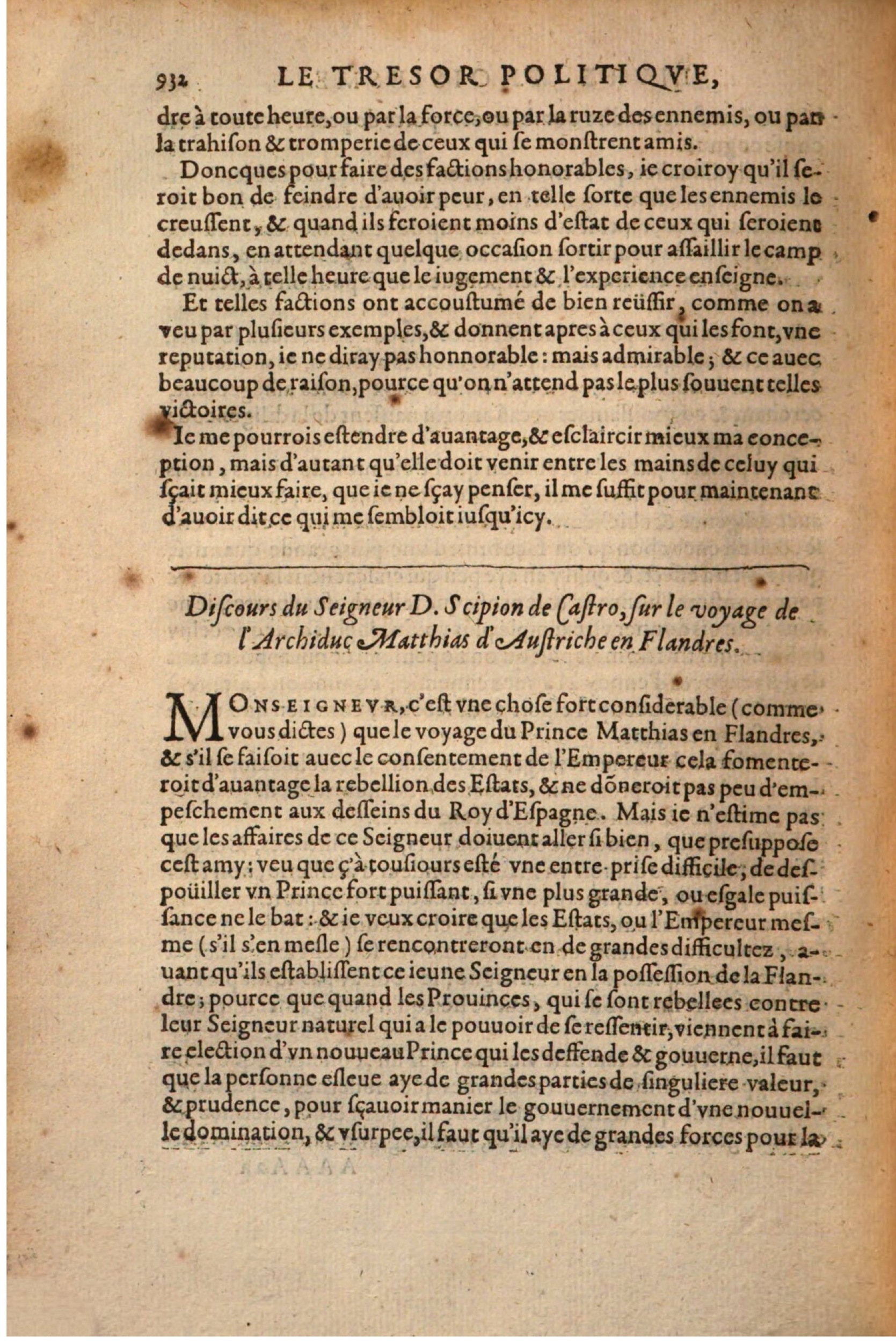 1608 - Thierry Rolin - Trésor politique - Augsbourg