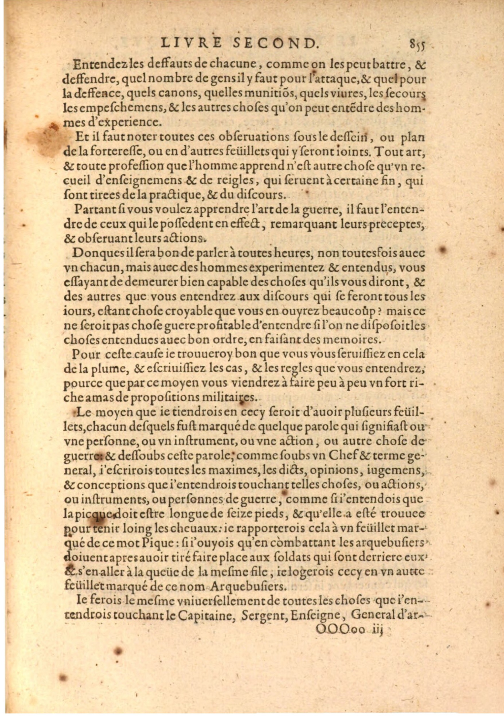 1608 - Nicolas Du Fossé - Trésor politique - BSB Munich