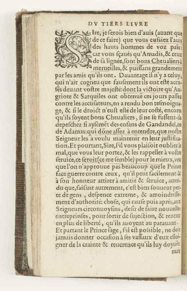 1563 - Jean van Waesberghe - Trésor des Amadis - Anvers Musée Plantin-Moretus