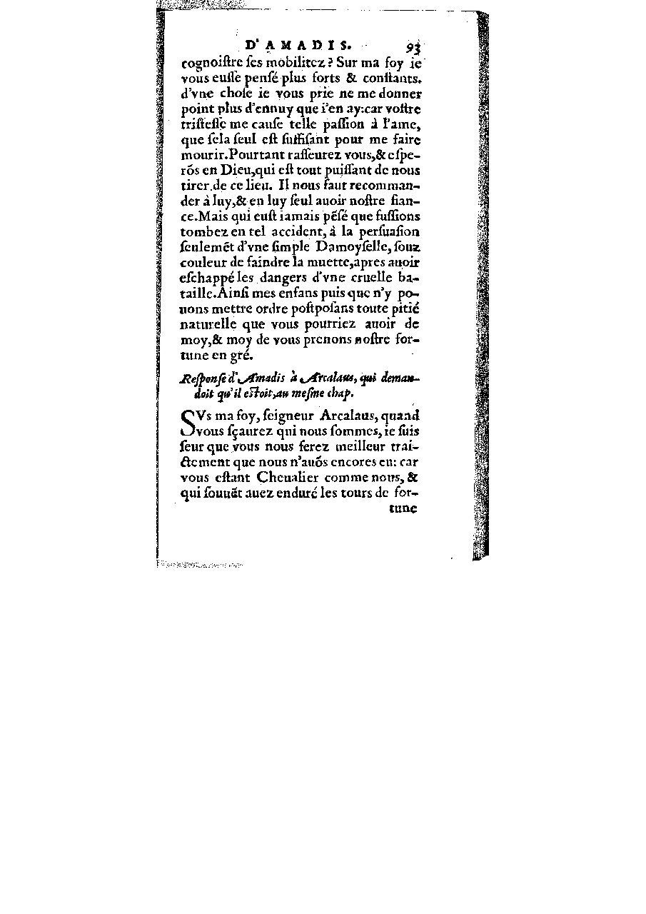 1572 - Veuve Gabriel Cotier - Trésor des Amadis - BM Lyon