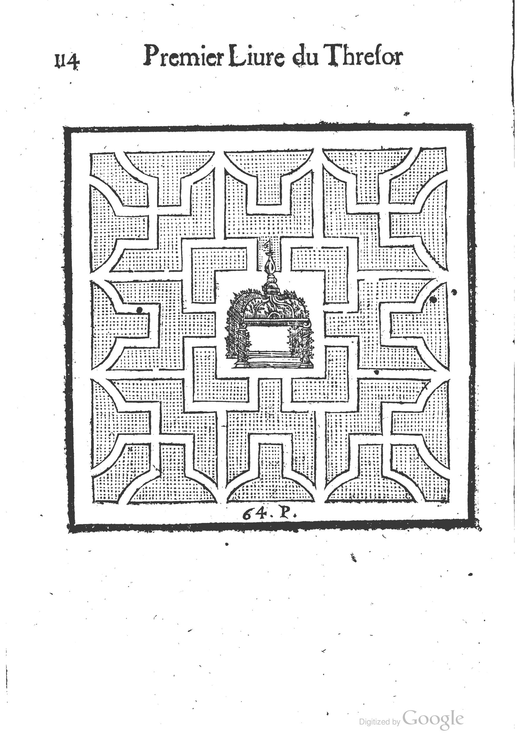 1629 - Étienne Gamonet - Trésor des parterres de l’univers - BM Lyon
