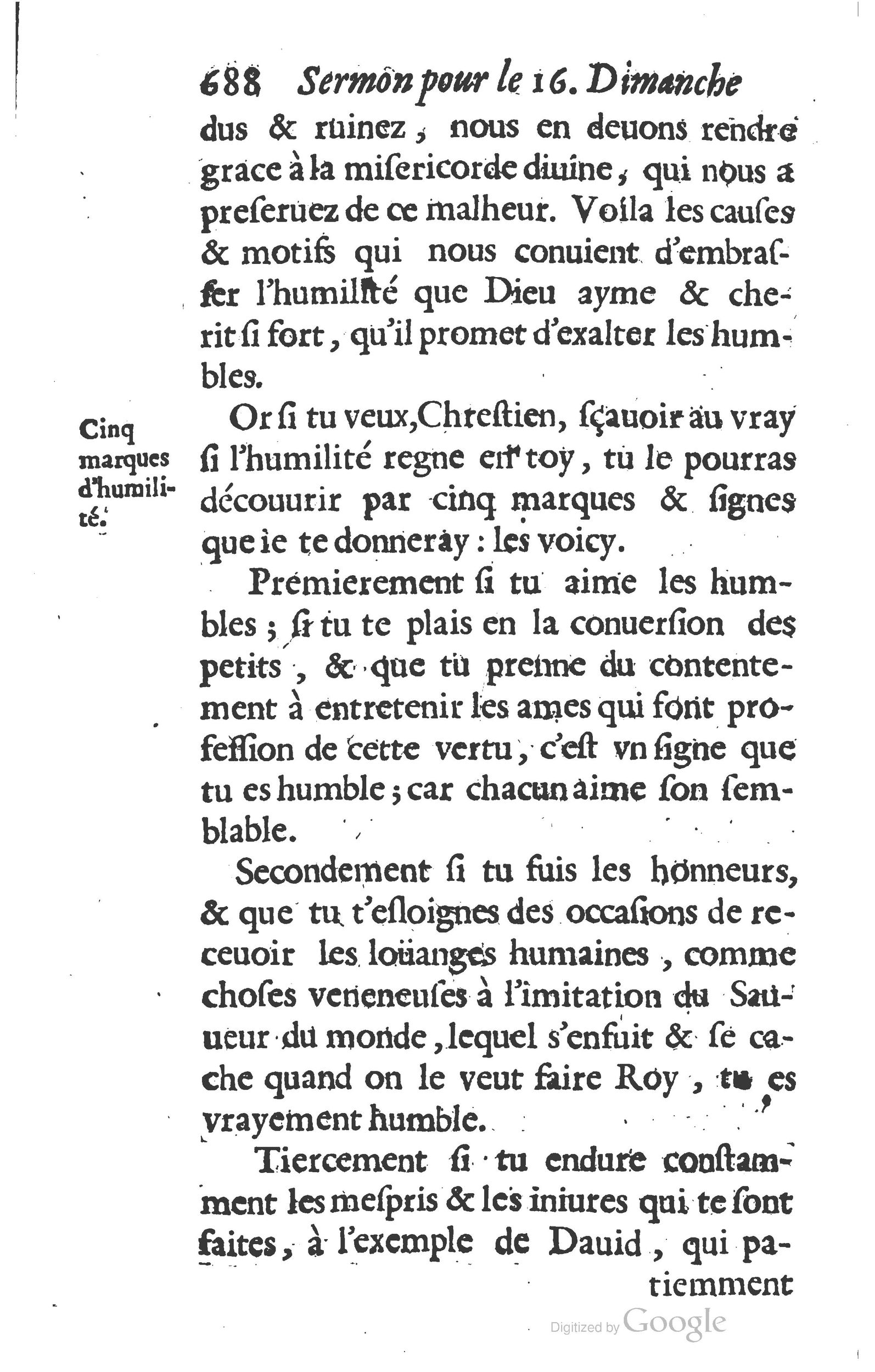1629 - Manassés de Préaulx - Sermons ou Trésors de la piété chrétienne - BM Lyon