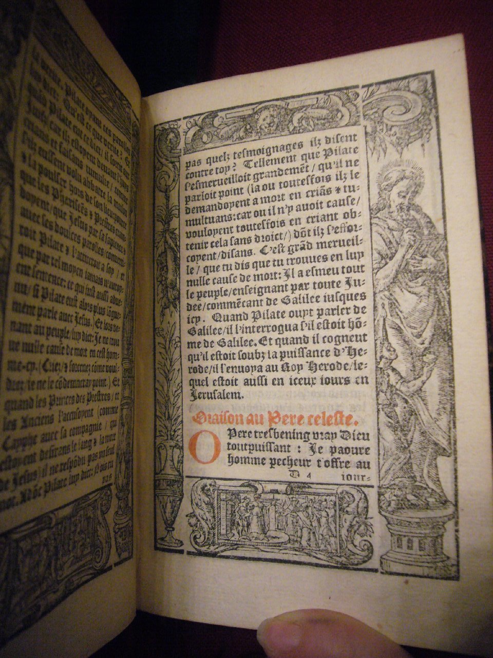 1574 - Jean Bogart - Trésor de dévotion contenant plusieurs oraisons dévotes et exercices spirituels - BnF