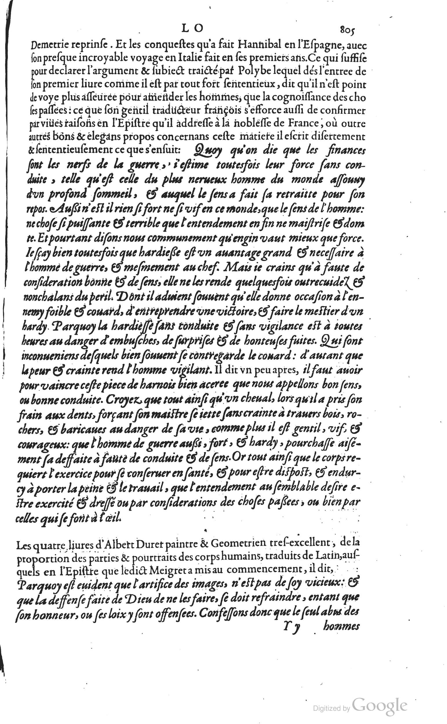 1585 - Barthélemy Honorat - Bibliothèques françaises - BSB Munich