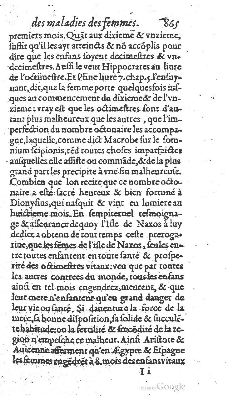 1585 - Jacques du Puis - Trésor des remèdes secrets pour les maladies des femmes - BnF